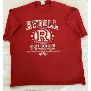 GREASE RYDELL HIGH Adult Licensed Graphic Tee Shirt 2XL